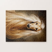 Afghan Hound Puzzle (Horizontal)