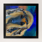 Afghan Hound Puzzle (Horizontal)