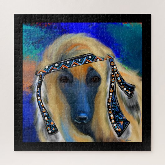 Afghan Hound Puzzle (Vertikal)