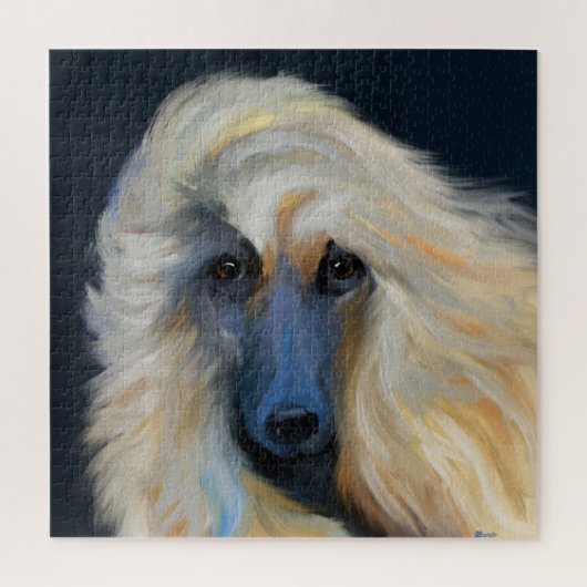Afghan Hound Puzzle (Vertikal)