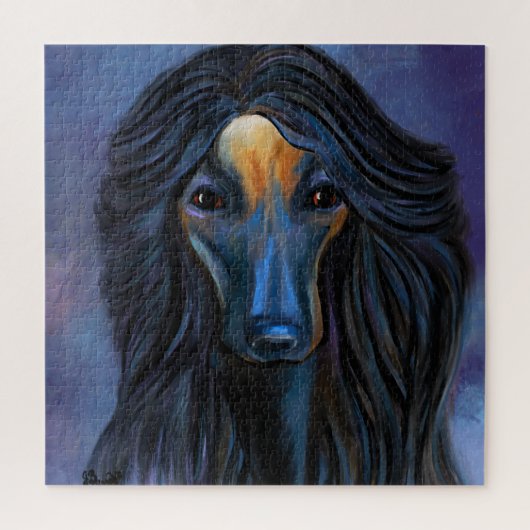 Afghan Hound Puzzle (Vertikal)