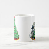 Afghan Hound Reach Goals Blue Kaffeetasse (Mittel)