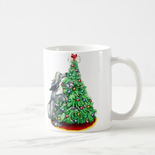 Afghan Hound Reach Goals Blue Kaffeetasse (Rechts)