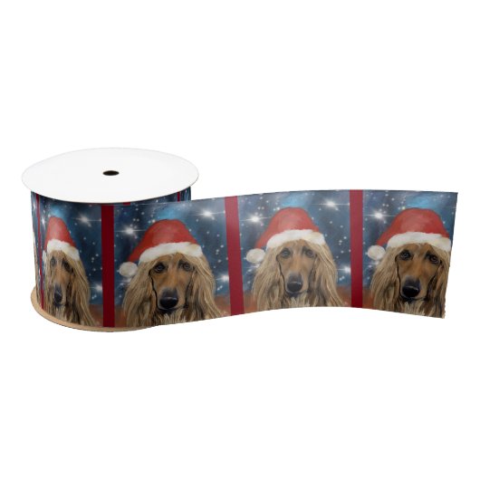 AFGHAN HOUND SATINBAND (Spule)