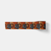 Afghan Hound Satinband (Vorderseite)