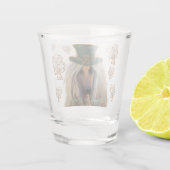 AFGHAN HOUND SCHNAPSGLAS (Rückseite)