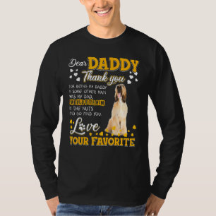 Afghan Hound Sehr geehrter Daddy Danke, dass du me T-Shirt