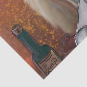 AFGHAN HOUND SEIDENPAPIER (Detail)