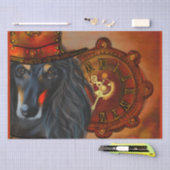Afghan Hound Seidenpapier (Handwerk)