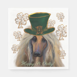 AFGHAN HOUND SERVIETTE