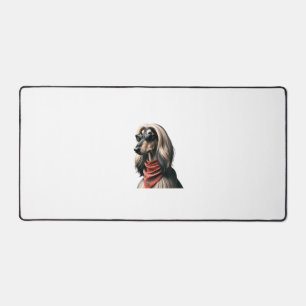 Afghan Hound Shirt Dog Mama Vater Balkh Baluchi T- Schreibtischunterlage