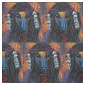 Afghan Hound Southwestern Art Stoff (Muster)