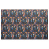 Afghan Hound Southwestern Art Stoff (Fat Quarter (45,7 x 55,9 cm))