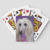 AFGHAN HOUND SPIELKARTEN (Rückseite)