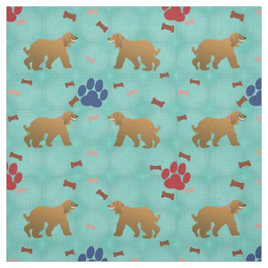 Afghan Hound Stoff (Muster)