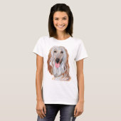 Afghan Hound T-Shirt (Vorne ganz)