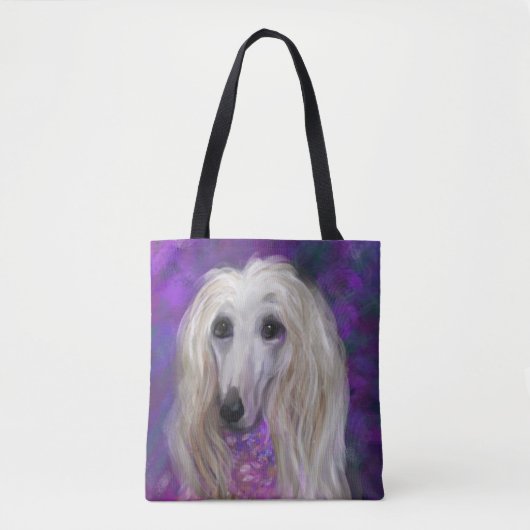 AFGHAN HOUND TASCHE (Vorderseite)