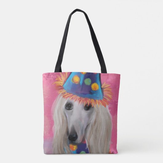 AFGHAN HOUND TASCHE (Rückseite)