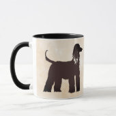 Afghan Hound Tasse (Links)