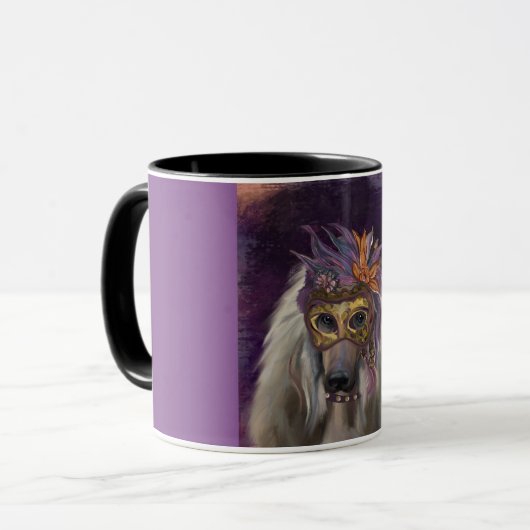 AFGHAN HOUND TASSE (Vorderseite Links)