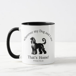Afghan Hound Tasse