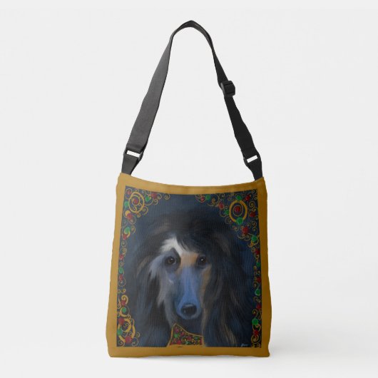 Afghan Hound Tragetaschen Mit Langen Trägern (Vorderseite)