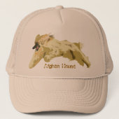 Afghan Hound Truckerkappe (Vorderseite)