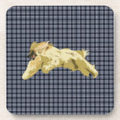 Afghan Hound Untersetzer (Vorderseite)