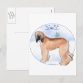 Afghan Hound Weihnachten (Vorne/Hinten)