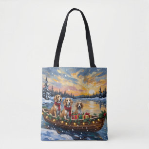 Afghan Hound Weihnachtsboot Urlaub Tasche