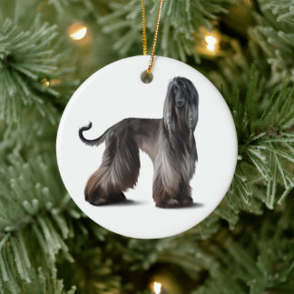 Afghan Hound Weihnachtsschmuck