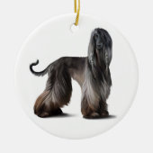 Afghan Hound Weihnachtsschmuck (Vorne)