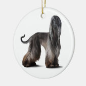 Afghan Hound Weihnachtsschmuck (Links)