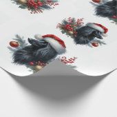 Afghan Hound Wrapping Paper Geschenkpapier (Ecke)