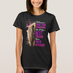 Afghan Hounds sind die besten Freundinnen eines Mä T-Shirt
