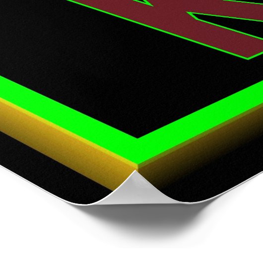 AFGHAN KUSH POSTER (Ecke)