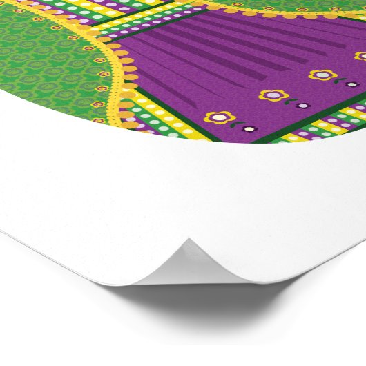 Afghan Matryoshka Poster (Ecke)