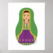 Afghan Matryoshka Poster (Vorne)