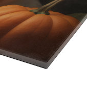 afghan Puppy Autumn Delight Pumpkin Schneidebrett (Ecke)