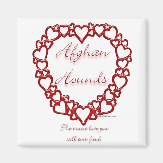 Afghan True Love Magnet (Vorne)