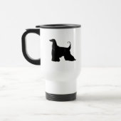 Afghane in der Silhouette Reisebecher (Links)