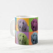 Afghane Pop-Kunst Kaffee-Tasse Kaffeetasse (Vorderseite Links)