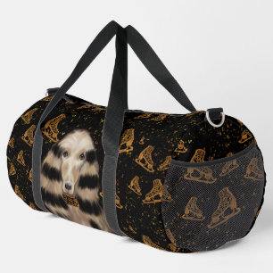 AFGHANEN GOLD  DUFFLE BAG