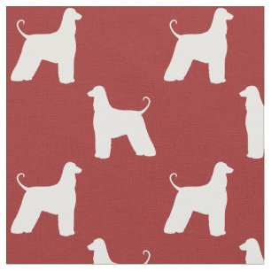 Afghanen-Silhouette-Muster Stoff