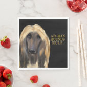 AFGHANEN-WELPE SERVIETTE (Beispiel)
