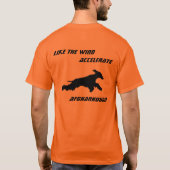 AfghanHound T-Shirt (Rückseite)