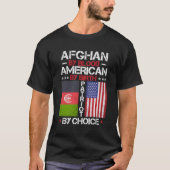 Afghanisch nach Blutamerikaner vom GeburtsPatriot T-Shirt (Vorderseite)