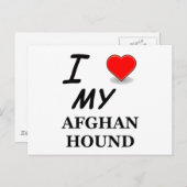afghanisch postkarte (Vorne/Hinten)