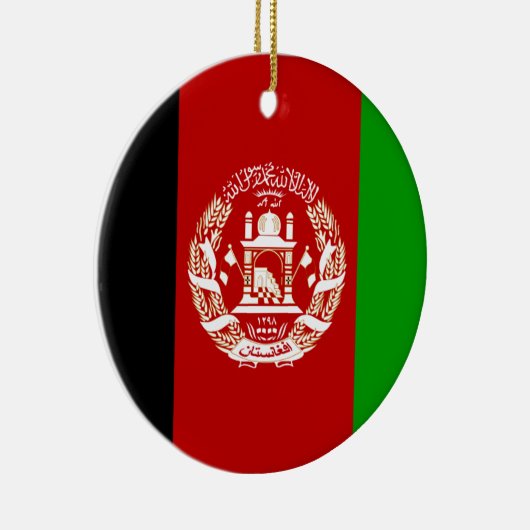 afghanische Fahnenschmuck Keramik Ornament (Rechts)
