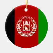 afghanische Fahnenschmuck Keramik Ornament (Vorne)